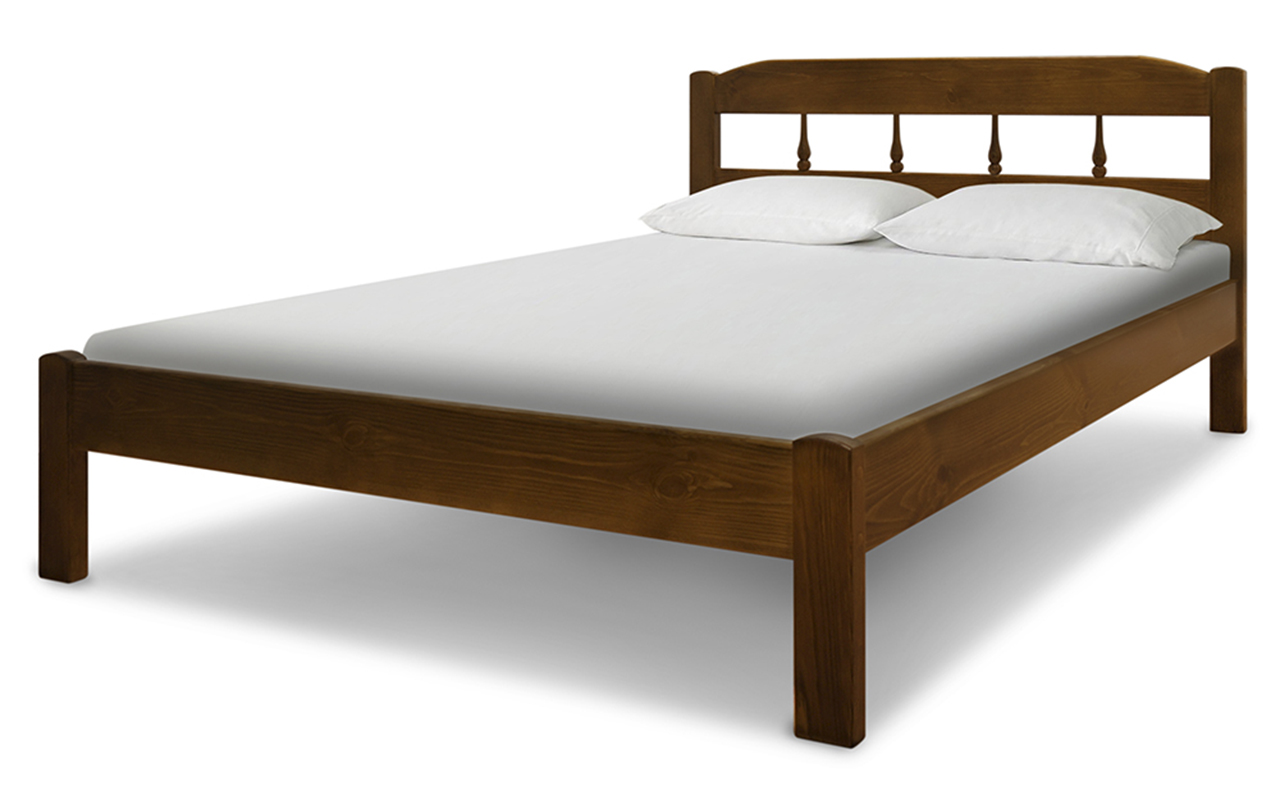 фото: Кровать ВМК-Шале Деревянные Бюджет 2 180x190 см